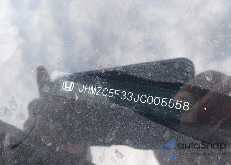 2018 Honda Clarity Plug-In Hybrid Touring from USA, damaged, VIN JHMZC5F33JC005558